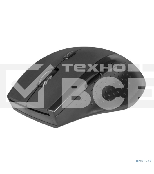 Мышь беспроводная Defender Accura MM-365 черный, 1600 dpi, радиоканал, USB, кнопки - 6