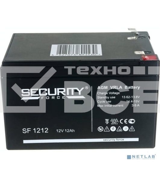 Батарея Delta Security Force SF 1212 (12v 12Ah)