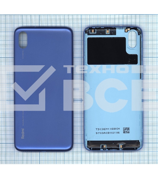 Задняя крышка для Xiaomi Redmi 7A синяя
