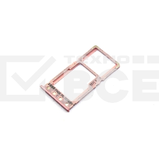 Лоток для SIM-карты Xiaomi Redmi 6A розовый