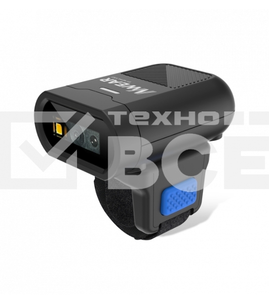 Сканер штрих-кода кольцо Newland WD4-BS20-SR 2D Imager, беспроводной, USB, Bluetooth, чёрный