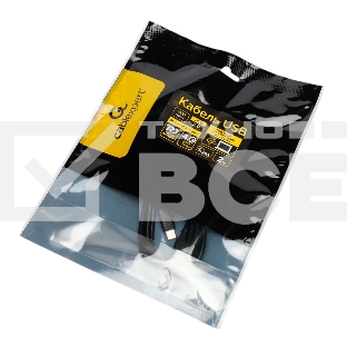Кабель USB2.0 Cablexpert СС-USB2.0-240W-2M Type-C/Type-C, 5А, 240Вт, PD3.1/QC4.0, медь, 2м, черный, пакет