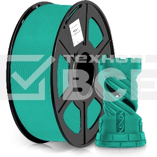 Пластик для принтера 3D Cactus CS-3D-PETG-1KG-DKGN PETG d1.75мм 1кг L316м 1цв.