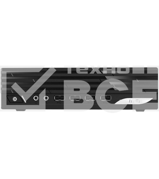 Неттоп MSI Pro DP21 13M-086BRU i3 13100 (3.4) UHDG 730 noOS GbitEth WiFi BT 120W черный (936-B0A421-086)