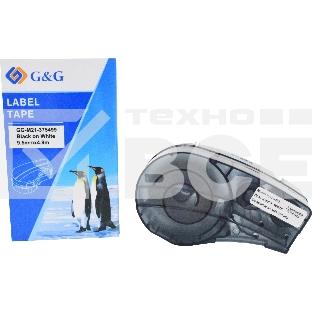 Картридж ленточный G&G GG-M21-375499 черный на белом 9.5x4.9 для Brady BMP21-PLUS, BMP21-LAB