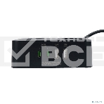 Сетевой фильтр Cablexpert Plate, PLT-4-C2U2-B-3, 4р, 10А, 2xType-C PD, 20Вт, 2xUSB, 2.4A, 3м, ур.защиты 4+, черный, коробка, фото3