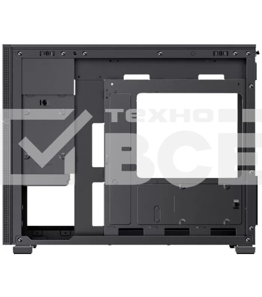 Корпус компьютерный JONSBO D31 STD, Mini-Tower, TG, no fan, 1xUSB-A 3.2 + 1xUSB-C 3.2, mATX, mDTX, mITX Black