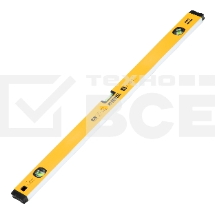 Уровень алюминиевый Denzel 33692 магнит., фрезерованный, 3 глазка (1 зеркал.), 0,5 мм/м, 800 мм