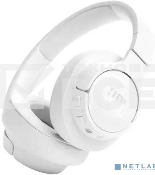 Гарнитура JBL Tune 720BT 1.2м беспроводные bluetooth оголовье белый