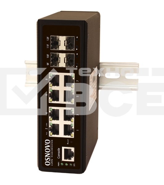 Коммутатор Osnovo SW-70804/IL неуправляемый