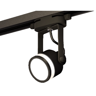 Светильник Ambrella light XT6602080 PBK/SBK/FR черный полированный/черный песок/белый матовый MR16 GU10 (C6602, N6221)