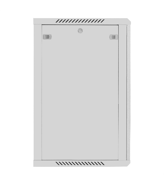 Шкаф телекоммуникационный 19' настенный 18U ExeGate EC-WM-18U.600.M.GREY (19”, 18U, 600x600x901mm (ШхГхВ), передняя дверь металл, съемные боковые панели, пыле- и влагозащита IP23, светло-серый RAL 7035)