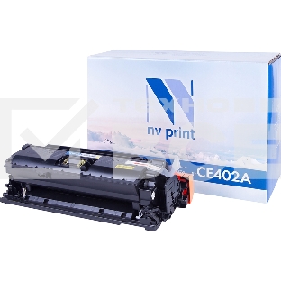 Картридж лазерный NV Print совместимый HP CE402A Yellow для CLJ Color M551 (6000k)