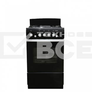 Газовая плита De Luxe 5040.36г черный