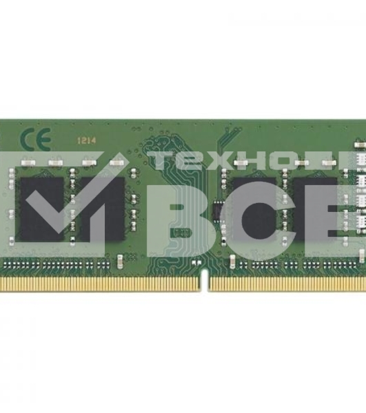 Оперативная память Kingston ValueRAM, DDR4, 4GB (1x4GB), 2666MHz, CL19, SO-DIMM
