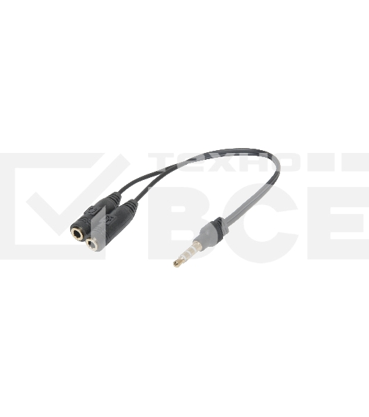 Переходник Defender Headset Jack 2*3.5jack - 3.5 4pin jack 0,15м