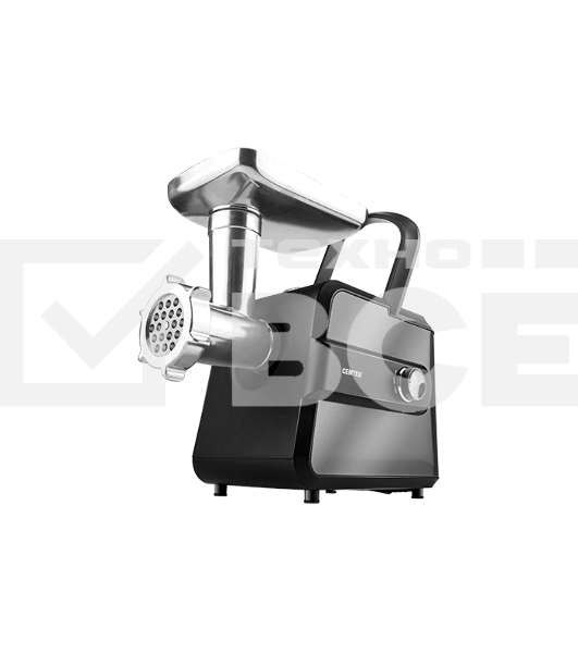 Мясорубка Centek CT-1623 <2000 Bт> 2 кг/мин, реверс, стальной коннектор, 2 диска, 2 насадки