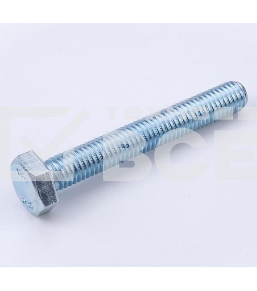 Болт М8х40 с шестигранной головкой оцинк. DIN 933 (уп.40шт) класс прочн. 8.8. пакет СТРОЙМЕТИЗ UTORM969093М840