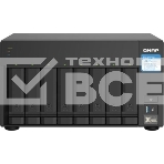 Сетевое хранилище без дисков SMB QNAP TS-832PX-4G 8-Bay NAS, AL324 64-bit quad-core 1.7GHz, 4GB DDR4 SODIMM RAM (up to 1x16 GB), 8 x 3.5