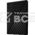 Внешний жесткий диск WD My Passport WDBYVG0020BBK-WESN 2TB 2,5