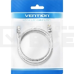 Патч-корд Vention прямой SFTP cat.6A, RJ45 - 1,5м. Серый, фото 1