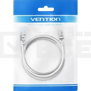 Патч-корд Vention прямой SFTP cat.6A, RJ45 - 1,5м. Серый
