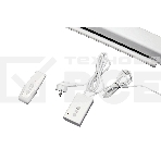 Экран Cinema S'OK SCPSM-266x150-ED60 16:9 настенно-потолочный, моторизованный, 266x150см, белый корпус, экстрадроп 60см, фото7