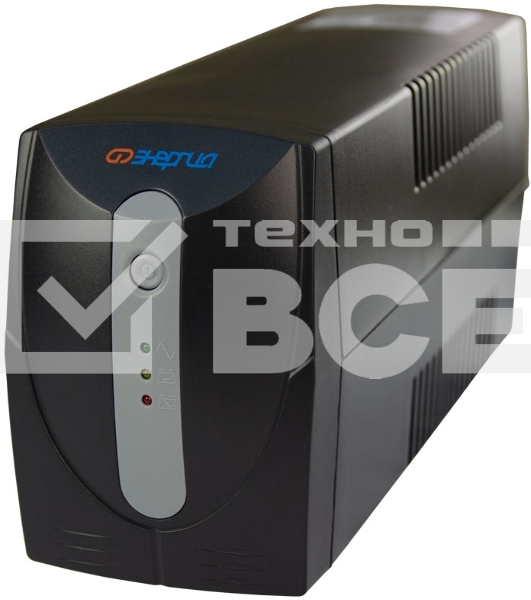 Источник бесперебойного питания ЭНЕРГИЯ 800 входное напряжение 165-275В