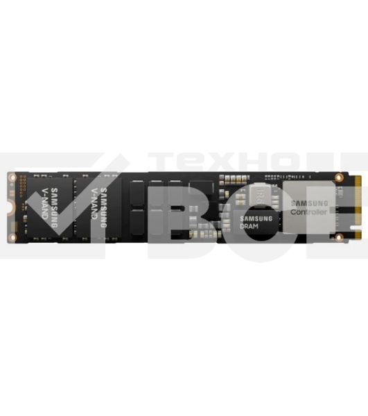 Накопитель SSD Samsung Enterprise PM9A3, 960GB, M.2 22110, PCIe 3.0 x4, NVMe, R/W 3000/1100