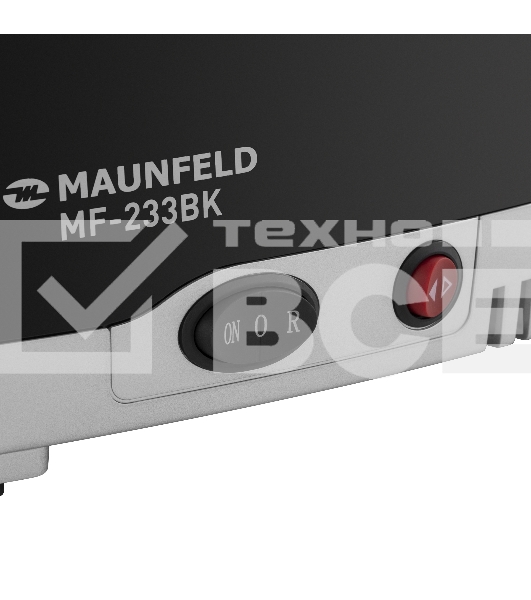 Мясорубка Maunfeld MF-233BK чёрный, 1360 Вт