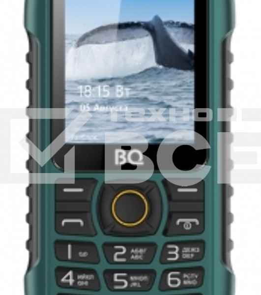 Мобильный телефон BQ 2439 Bobber зеленый