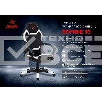 Кресло игровое Zombie 10 черный/синий искусст.кожа/ткань крестовина пластик, фото14