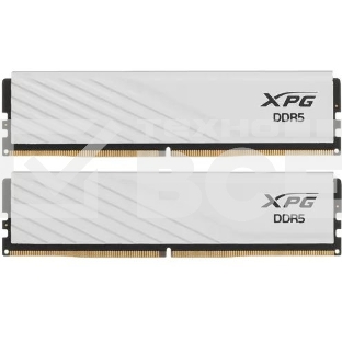 Оперативная память XPG Lancer Blade, DDR5, 32GB (2x16GB), 6000MHz, CL30, с радиаторами, белый