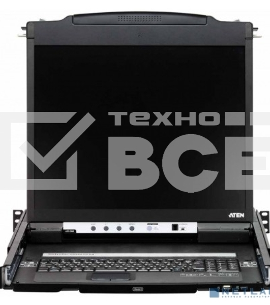 Квм консоль ATEN DUAL RAIL LCD PS/2-USB CONSOLE 19INCH (CL5800NR).