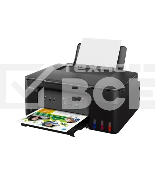 МФУ струйный Canon PIXMA G3430 (5989C009), A4, цветное, печ. 11 стр/мин. (ч/б) 6 стр/мин. (цвет), скан. до 3.16 стр/мин., 4800 x 1200 dpi (печать) 600x1200dpi (скан.), USB, Wi-Fi, Air Print, Mopria