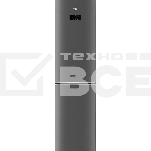 Холодильник Beko B3R0CNK332HX серебристый двухкамерный 200/100л морозилка снизу No Frost