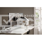 Кронштейн для мониторов Ultramounts UM727W белый 17'-32' макс.9кг крепление к столешнице поворот и наклон, фото17