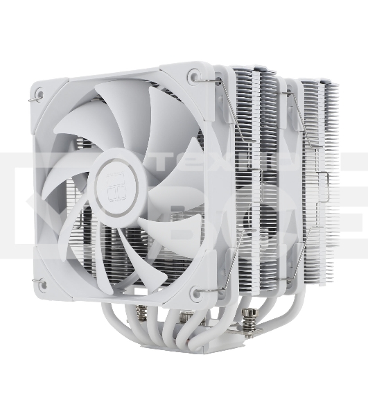 Кулер для процессора/ Thermalright Peerless Assassin 120 White (4-pin PWM, 157mm, Ni/CU, 6x6mm, 2x120mm, 66.17CFM, 25.6dBA, 1550RPM, S: 1700, 1200, 20XX, 115X, AM5, AM4)