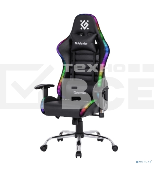 Кресло игровое Defender Ultimate LIGHT BLACK