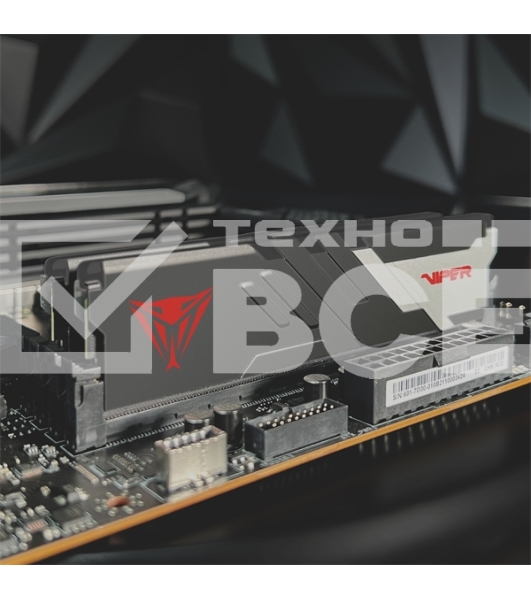 Оперативная память Patriot Viper Venom, DDR5, 32GB (2x16GB), 6800MHz, CL34, с радиатором, черный