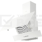 Наклонная вытяжка Monsher ROUEN 60 Blanc Verre, 60 см, производительность 700 м3/ч, 3 скорости, турбо режим, механическое управление, уровень шума 53 дБ, LED освещение, угольный фильтр KFM 101 (опция), цвет белый, фото2