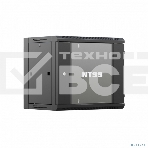 Шкаф коммутационный NTSS NTSS-W12U6060GS-BL настенный 12U 570x600мм пер.дв.стекл 60кг черный 500мм 27кг 220град. 635мм IP20 сталь, фото8