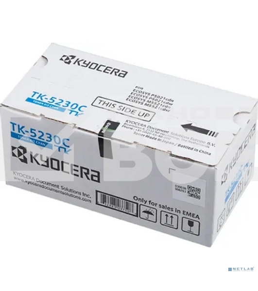 Картридж лазерный Kyocera TK-5230C (1T02R9CNL0) голубой для P5021cdn/cdw, P5026cdn/cdw, M5521cdn/cdw, M5526cdn/cdw 2200 стр.