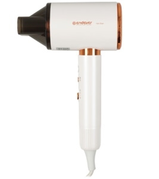 Фен Endever Aurora-513 белый/золотой, 2200 Вт
