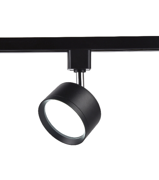 Трековый однофазный светильник Ambrella light GL5357 BK черный GX53 max 12W