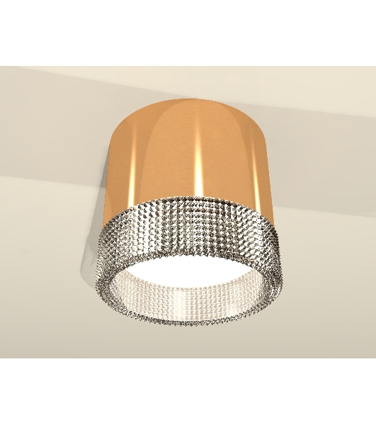 Светильник Ambrella Light XS8121020 PYG/CL золото желтое полированное/прозрачный GX53 (C8121, N8480)
