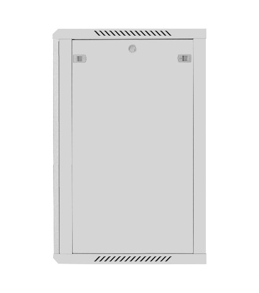 Шкаф телекоммуникационный 19' настенный 18U ExeGate EC-WM-18U.600.M.GREY (19”, 18U, 600x600x901mm (ШхГхВ), передняя дверь металл, съемные боковые панели, пыле- и влагозащита IP23, светло-серый RAL 7035)
