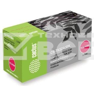 Картридж лазерный Cactus CS-TK5240BK черный (4000стр.) для Kyocera Ecosys M5526cdn/M5526cdw/P5026cdn/P5026cdw