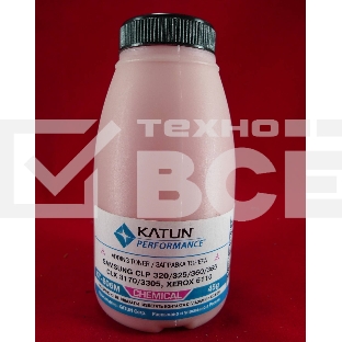 Тонер SAMSUNG CLP 320/325/360/365, CLX 3170/3305, Xerox 6110 magenta, химический (фл.45г.) Katun фас. Россия
