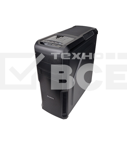 Компьютерный корпус Zalman Z3 черный без БП ATX 1x120mm 2xUSB2.0 1xUSB3.0 audio bott PSU
